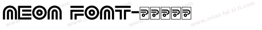 Neon Font字体转换